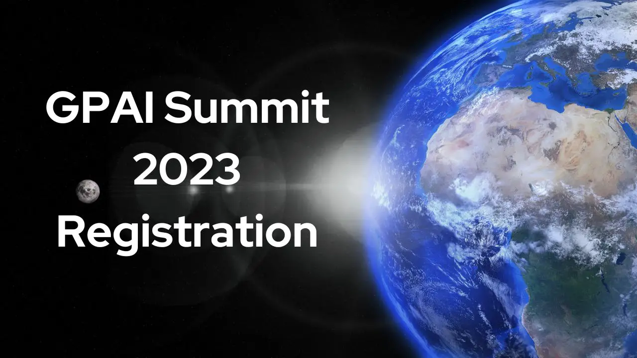GPAI Summit 2023 Registration
