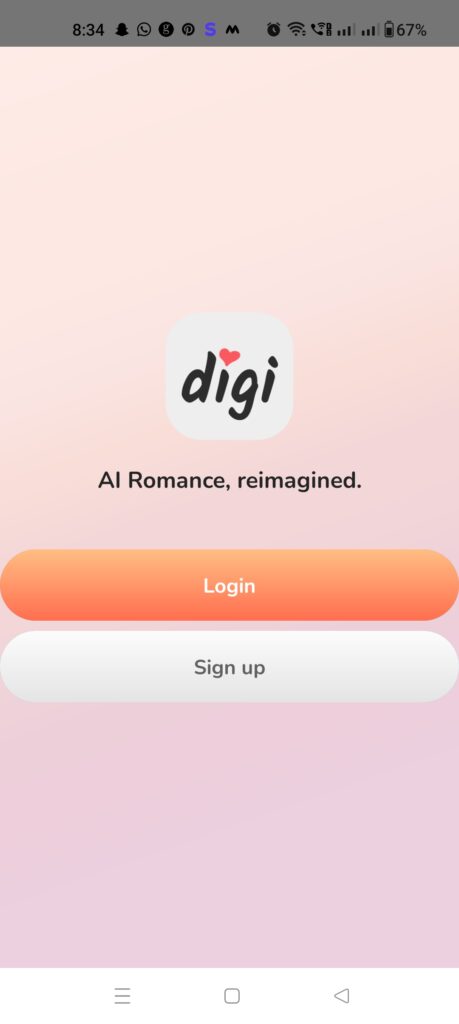 Digi AI Romance login