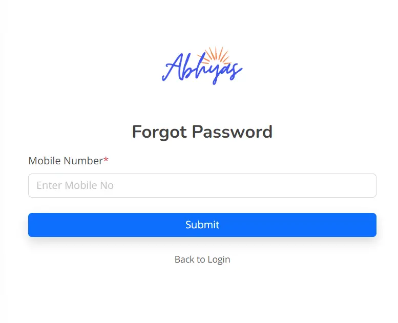 How To Reset Password For Abhyas AI
