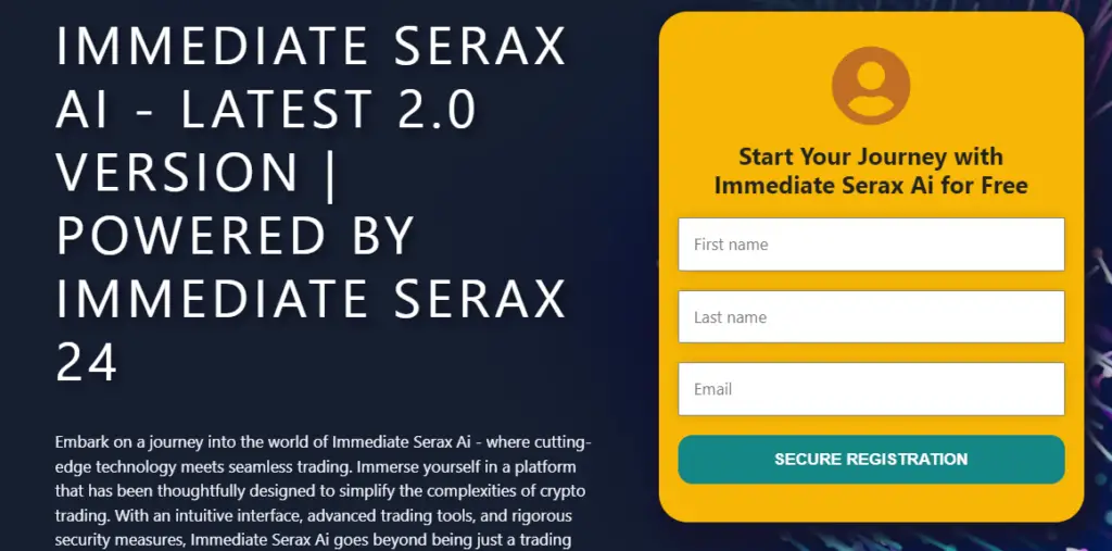 Trade Serax AI Register: Step-by-Step Guide 