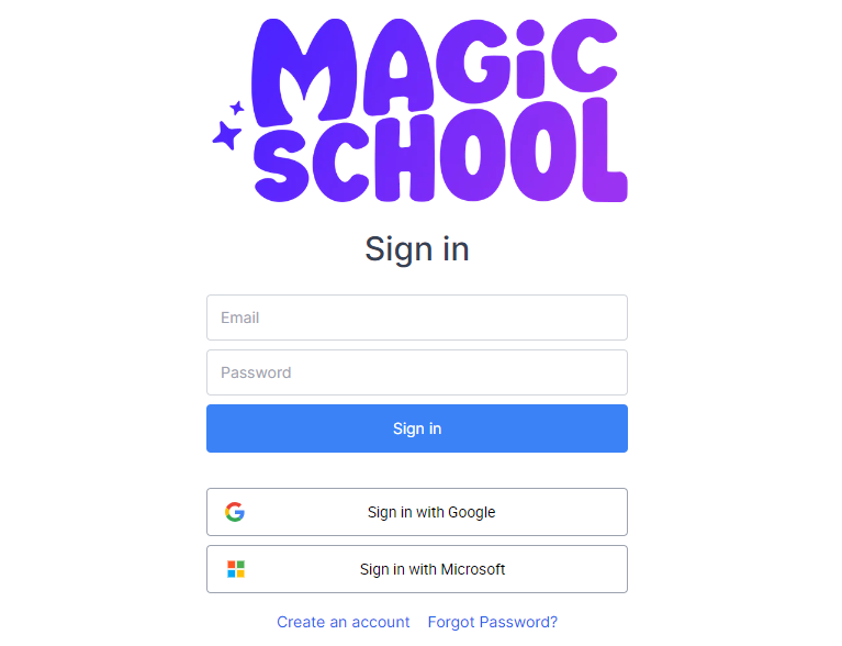 Magic School AI Login