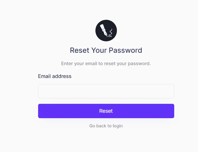 Kopify AI Reset Password 
